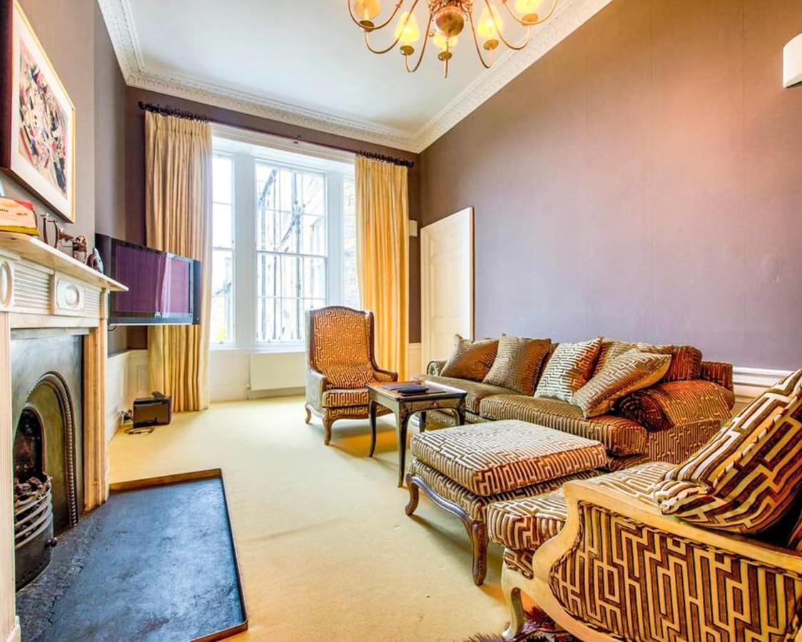 Beautiful City Centre Georgian 4 Bed Townhouse With Private Garden Edinburg Exteriör bild