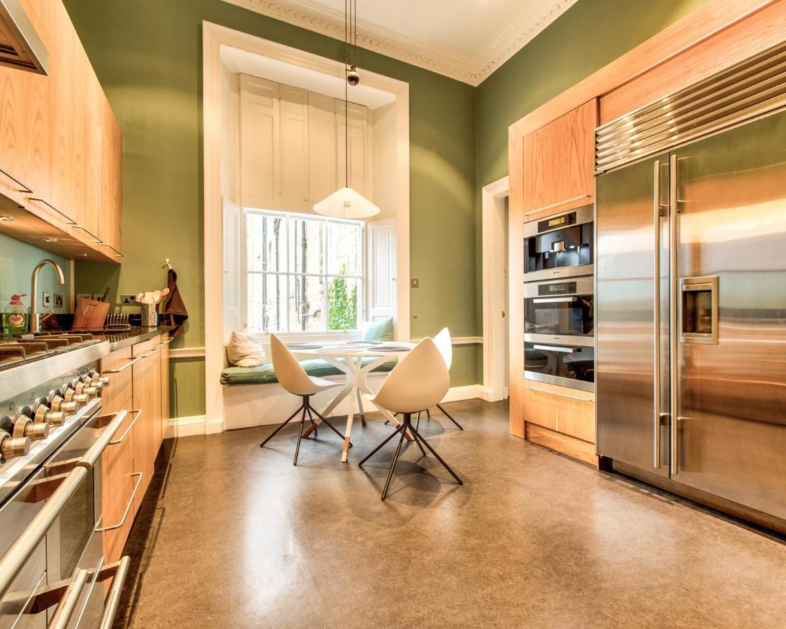 Beautiful City Centre Georgian 4 Bed Townhouse With Private Garden Edinburg Exteriör bild