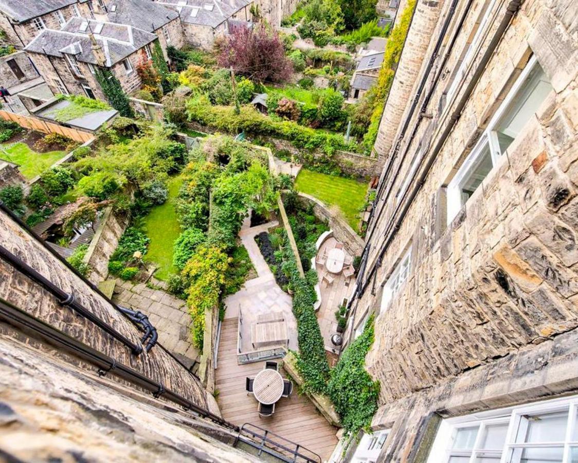 Beautiful City Centre Georgian 4 Bed Townhouse With Private Garden Edinburg Exteriör bild